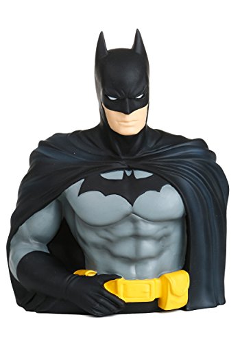 DC Batman Bust Bank, 8 1/4-inches tall
