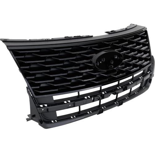 Image of Garage-Pro Grille Assembly For Ford Explorer 2018-2019 Textured Black
