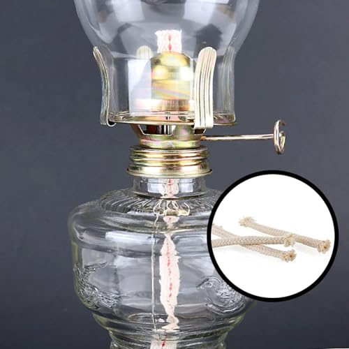 40 pzas mechas de algodón redondas para lámpara de aceite miniatura 4