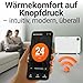HEIMWERT Infrarot Wandheizung 450W - Sofort Wohlfühlwärme - Senkt Heizkosten enorm - Luxusausstattung mit Thermostat + App - Langlebig, Geräuschlos - 2in1 Wandmontage und Standgerät (Watt 450)
