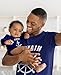 Tstars Captain & First Mate Dad and Baby Matching Outfits Fathers Day Daddy Me Shirts Captain Navy Large/Mate Navy Newborn (0-3M)