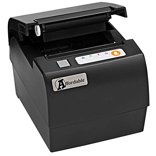 Mini POS Thermal Desktop and Mobile Portable Receipt Printer - Compatible with Wide Range of Point of Sale Systems - Thumbnail 4