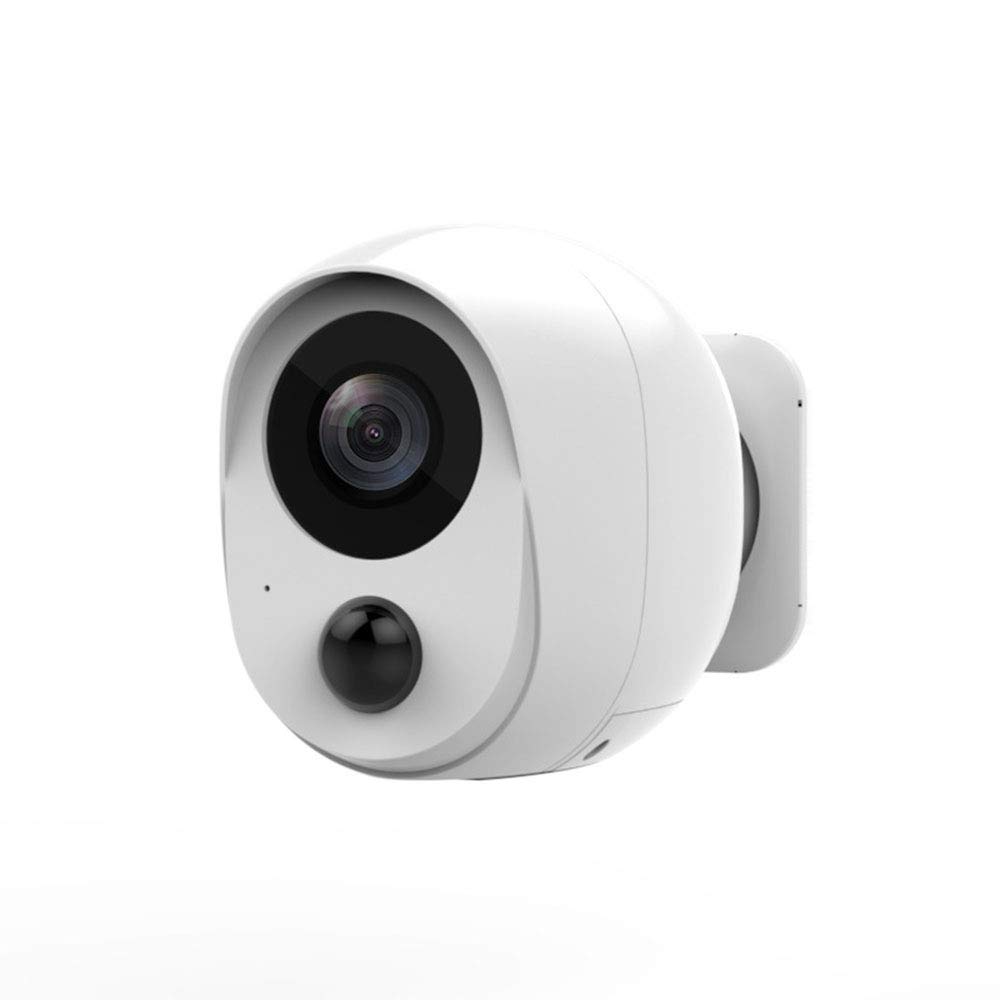 N / A Security CameraWireless Outdoor, Rechargeable Battery-Powered, Motion Detection, Dual Audio, Night Vision, Waterproof 1080P HD