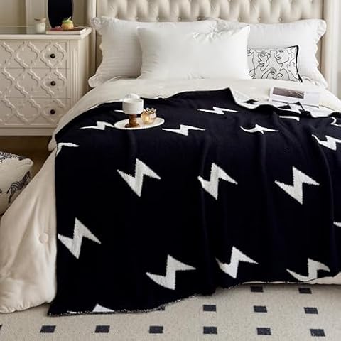 NIDITW Lightning Bolt Baby Blanket Cover