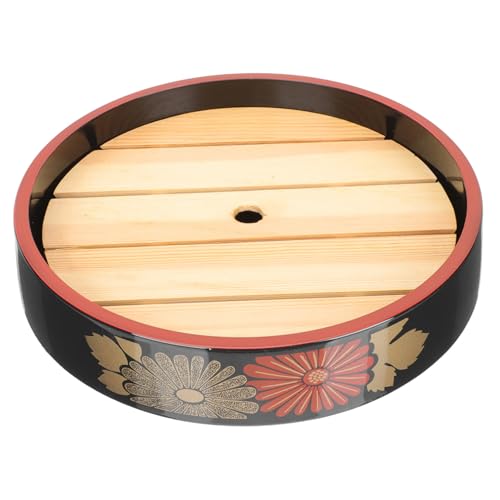 Bandeja reciclable para sushi con tabla de drenaje 24.5cm miniatura 1
