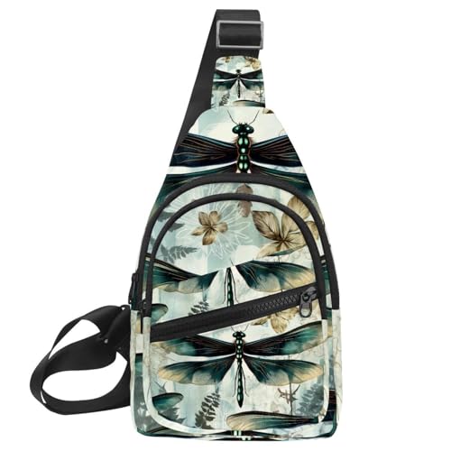 Mochila cruzada ergonómica con correa ajustable para evitar dolor de espalda