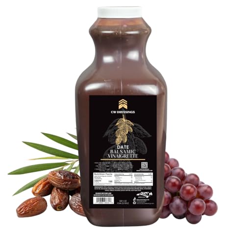 CW Dressings Date Balsamic Vinaigrette Salad Dressing, Date Sweetened, No