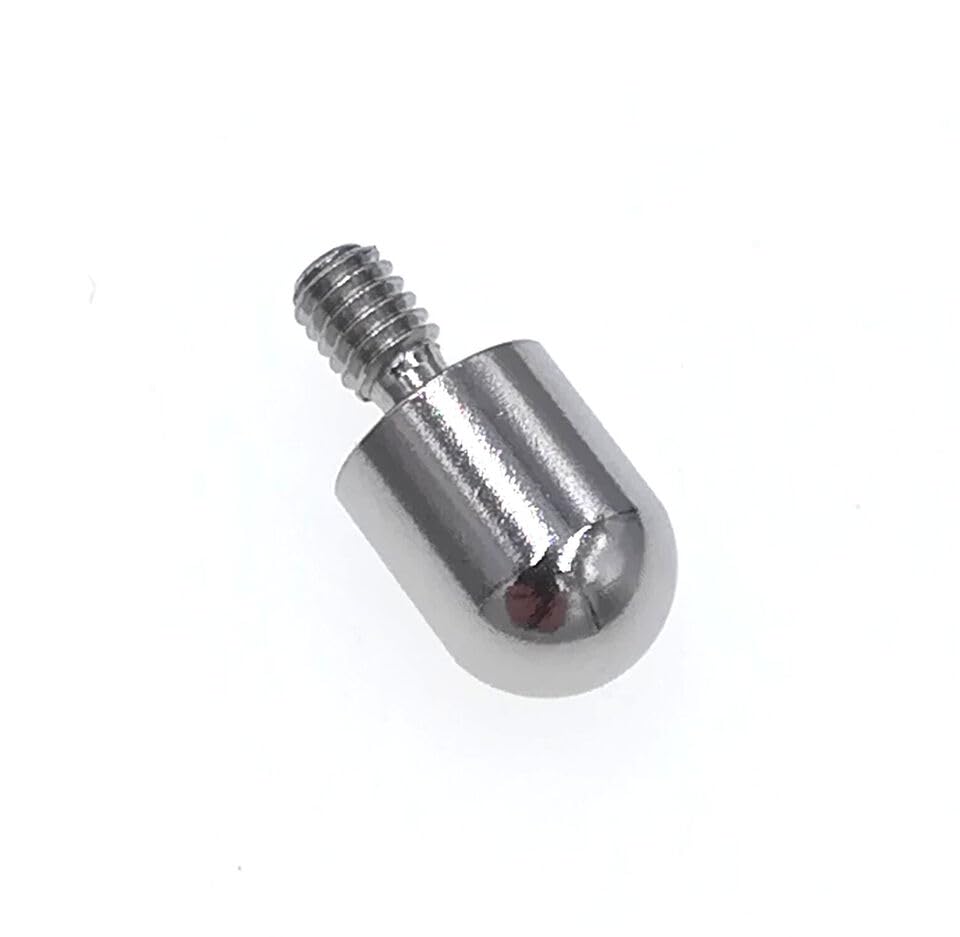 Shell Type Contact Point for Dial Digital Indicator Depth Gauge 4-48 Thread