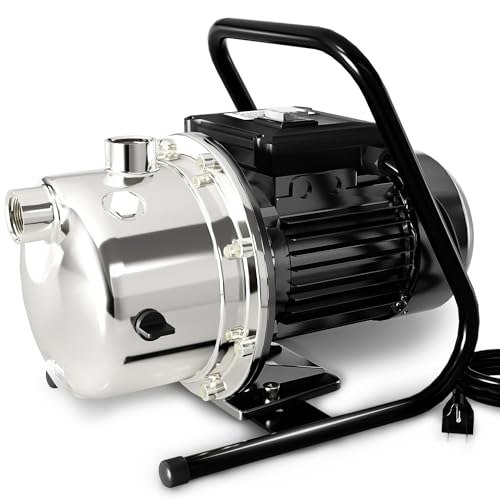 LANCHEZ 1.2 HP Portable Shallow Well Garden Pump, 1828 GPH