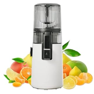 Hurom | Estrattore H-70 - Succhi Più Sani, Gustosi e Senza Sprechi, Estrattore di Succo Premium, Pulizia Facile e Veloce, Alta Resa di Succo, Tecnologia di Spremitura Lenta - White
