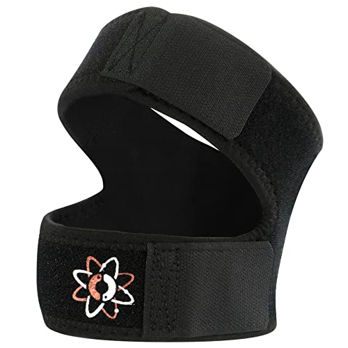 ionocore® tutore per ginocchio in neoprene con 2 cinghie regolabili | Ginocchiera menisco uomini e donne | Tutore ginocchio per corsa, palestra, sport |Ginocchiera contro artrite e dolori articolari