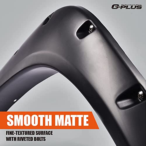 G-Plus Fender Flares Compatible With 2014-2018 Chevy Silverado 2500Hd 3500Hd Fit Fleetside 78.8"/97.6"/97.8" Bed Only #TOP7