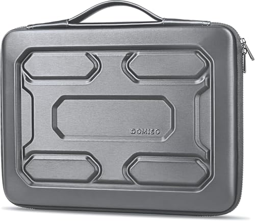 DOMISO 18�C���` ���b�v�g�b�v�X���[�u �n���h���t�� �ϏՌ��� �R���s���[�^�[�o�b�O �h�� EVA �ی�L�����[�P�[�X 17.3�C���` MSI GS73VR �X�e���X Pro/HP Envy 17/LG Gram 17�C���`/ROG Strix G