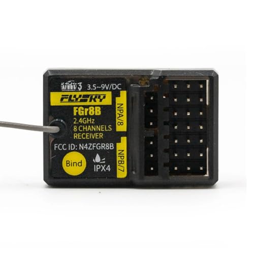 FGr8B 2.4GHz 8CH Ontvanger PWM/PPM/i-Bus Uitgang AFHDS3 3.5-9V voor RC Auto Boot Zender voor Flysky PL18 NB4 NB4 Lite NB4 PRO Afstandsbediening
