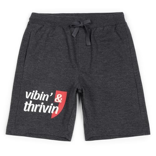 Image of Alan Jones Clothing Boys Casual Bermuda Shorts | Placement Print | French Terry | Regular Fit | Drawstring Closure | Age 5-16 Years | Lounge & Casual Wear