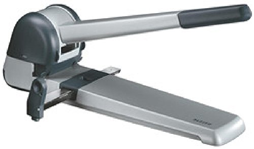 Superlocher Stanzl. 25mm silber mit Anschlagschiene A3