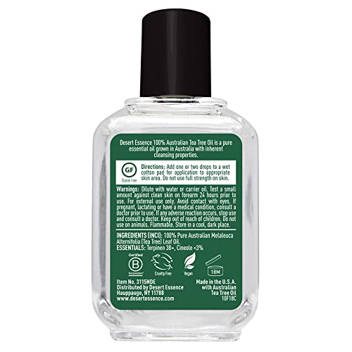 Desert Essence DESE0277 100% Australian Tea Tree Oil Therapeutic Grade Essential Oil thumb #2