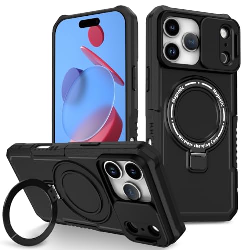 Coque iPhone 17 rigide à anneau pour regarder vos séries en vidéo