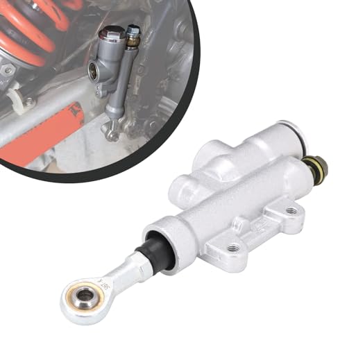 JFG RACING Motorrad Bremszylinder Hinten,Hauptbremszylinder Bremspumpe für 125-530 SX SXF SMR EXC SXS EXCG XC XCF XCW 2003–2018 125-510 CR SM TE TC FC FE FX FS