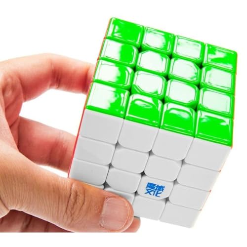 Image of MoYu AoSu 4x4 V7 Double-Track Magnetic Speed Cube (58mm) | Ball-Core & UV Coated Professional Puzzle | 112 Magnets for Ultimate Control & Smooth Turning