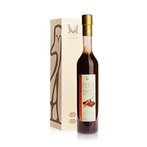 Sahne- und scharfer Schokoladenlikör Villa Laviosa 0,5 Liter