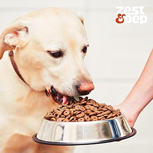 Zest & Pep Premium Hip & Joint Supplements for Dogs - Puppy & Young Dog Supplements - Glucosamine, Turmeric, Omega 3 Green Lipped Mussel for Dogs, Young Dog Joint Tablets (120 Ct)