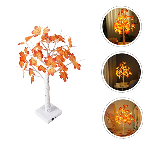 Zerodeko 1 Unidade luzes da árvore luzinha natal lampada natal árvore mesa iluminada LED decoração l