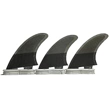 Fiberglass+Honeycomb Surfboard Fin 3 Glass Flex Thruster Surf Fin Style G7 - Tri Fin Thruster Set Surfboard fins Size L fins