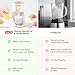 Dash Deluxe Shaved Ice & Slushy Maker - Easy-to-Use Slushy & Snow Cone Maker - Includes Serving Pitcher & Recipe Guide for Homemade Treats - Cream