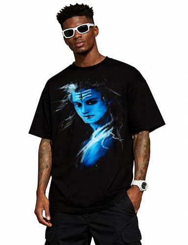 Image of STAND OUT All Over Printed Shiva, Krishna, Hanuman, Kali, Ram and Ravana, Ramayan, Bagavath Githa, Buddha Religious, Spiritual, Hindu Gods T-Shirts