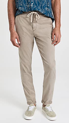 Pantalon de Jogging Fraser PAIGE en sergé élastique pour homme en noir