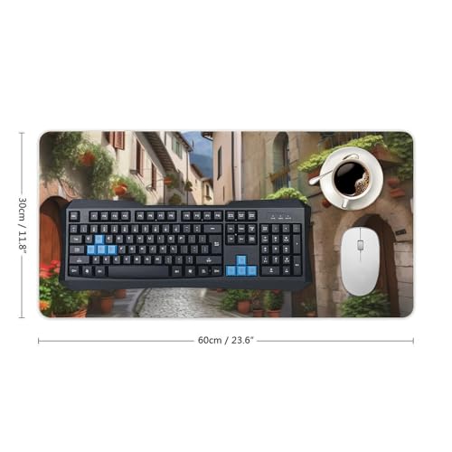 Mouse Pad Large Rubber Antideslizante 60x30 cm miniatura 2