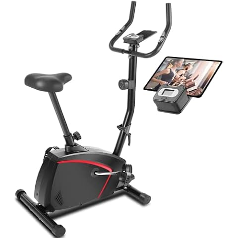 ANCHEER Upright Fitnessbike mit magnetischem Widerstand Cover