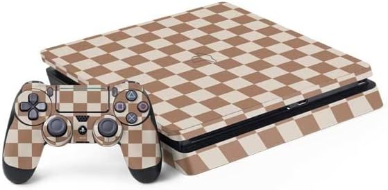 Skinit Decal Gaming Skin Compatible with PS4 Slim Bundle - Watermelon Checkered Design