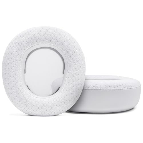 Image of WC Freeze Nova Pro Wireless - Cooling Gel Earpads for Arctis Nova Pro Wireless, Nova Elite & Nova Pro Omni (Doesn't Fit Other Models), by Wicked Cushions, Extra Thick & Comfortable | White