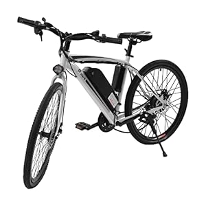 PIOJNYEN E-mountainbike van 26 inch, met afneembare 250 W motor, 25 km/u en 21 versnellingen, elektrische fiets, 20-30…