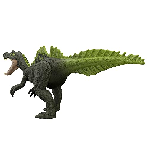 Dinosaurio Ichthyovenator juguete interactivo Jurassic World Dominion Mattel HDX44 sonido 5