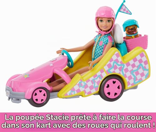 Poupée Stacie Mattel HRM08 – Avec Kart Et Chien Inclus - vue 2