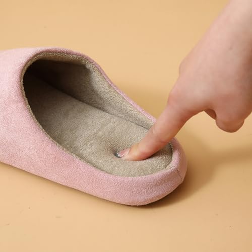 House Slippers for Women Winter Slippers,Slip-on Slippers Warm Cozy Soft Lightweight Memory Foam Indoor House Shoes 5