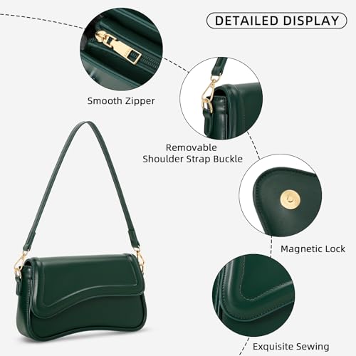 Image of KKXIU Shoulder Bag for Women Small Clutch Purses Cute Hobo Handbag Trendy Underarm Bag
