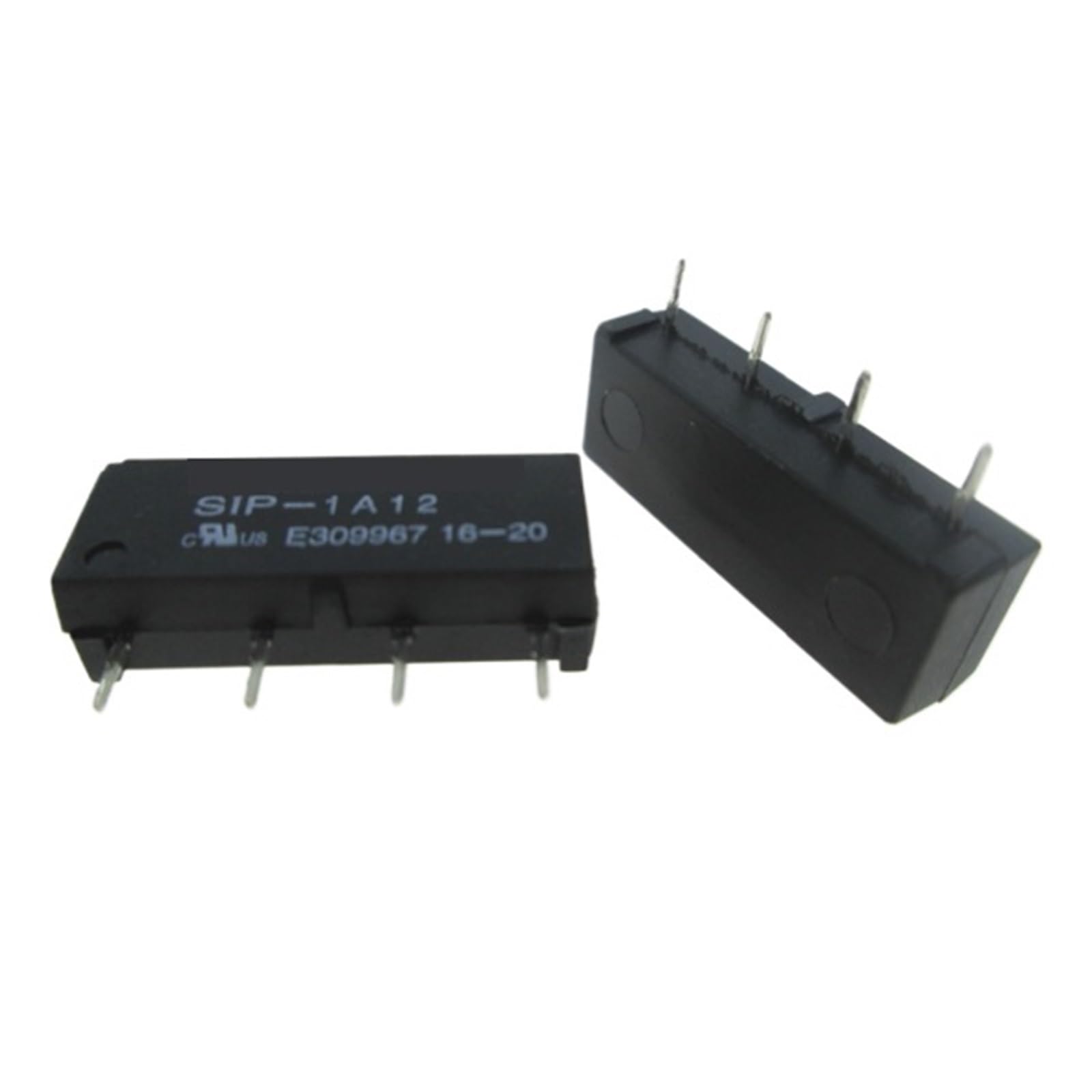 Relais Reed 12V SIP1A12 à commutation rapide et faible bruit