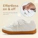 tombik Toddler Fashion Sneakers Boys Girls Wide Toe Box Lightweight Shoes Comfortable Casual Walking Running Athletic Shoes Beige 4 Infant US