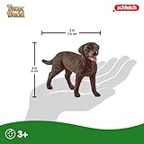 SCHLEICH 13834 Labrador Retriever Hündin, für Kinder ab 3+ Jahren, Farm World - Spielfigur