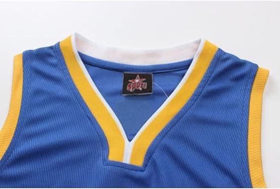 FUTERLY Completo Basket Bambino,2 Pezzi Completo Basket Ragazzo,Divisa Basket Bambino,Senza Maniche Maglia Basket Bambino,Canotta Basket Bambino e Pantaloncini,Completino Basket Bambino 4-14 Anni