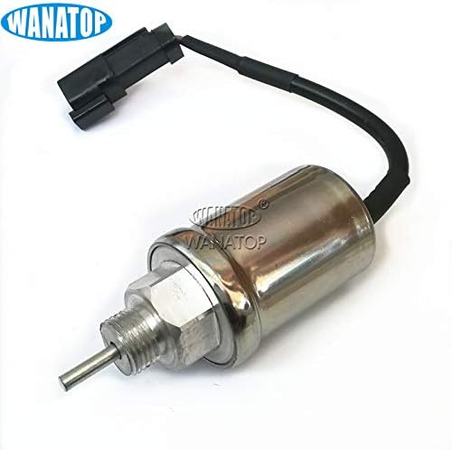 WANATOP 12V Fuel Shut Off Solenoid with wiring