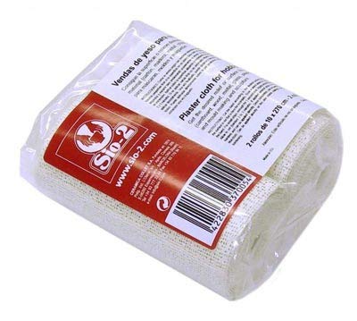 Bandages Plaster Sio-2 10 x 270 cm Package of 2 rolls Ideal paramascaras Molds and Models