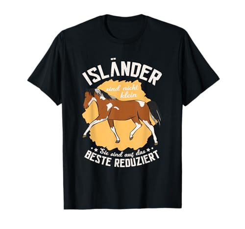 Islandpferd Isi Tölt Isländer Islandpferde Icelandic Horse T-Shirt
