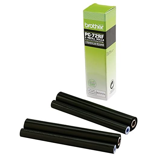 Brother PC72RF - 2 - Farbband - für FAX T102, T104, T106, T72, T74, T76, T78, T82, T84, T86, T92, T94, T96, T98