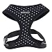Puppia Dotty Harness A, Large, Black