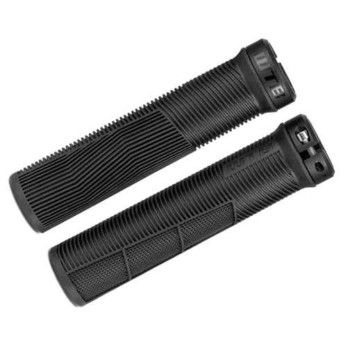 Wavelength Grip (Set of 2) Single Clamp - Comfort & Grip for Rough Terrain (Black)